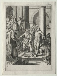 受難セット  キリストの鞭打ち 作： Zacharias Dolendo