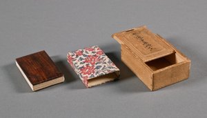 フィギュアと風景のミニチュアアルバム、1822年。
