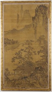 松陰で夏を過ごしている様子 明時代・15世紀 作： Zhe School