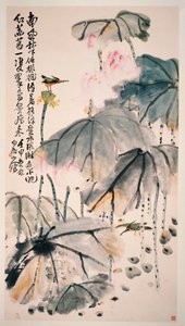 ロータスとグリーンバード 作： Zhen Wang