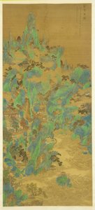 蓬莱の宮殿と門楼、1683年。 作： Zhu Dan