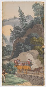 風光明媚なアメリカ 作： Zuber and Cie, Rixheim, Alsace