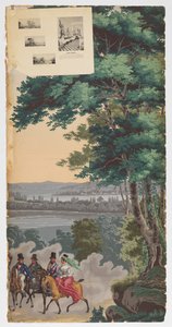 風光明媚なアメリカ 作： Zuber and Cie, Rixheim, Alsace