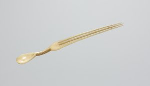 スナッフ スプーン/コム 1800年代後半（骨