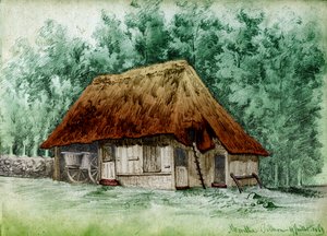 フランス西部の製粉業者。 1863年（絵）