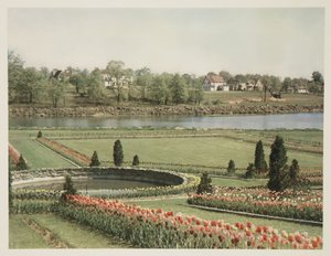アメリカ郊外の風景」 1928年頃 作： John Pardon
