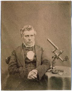 アンドリュー・プリチャード（イギリスの眼鏡職人）1850年代 作： Frederick (attr. to) Barnard