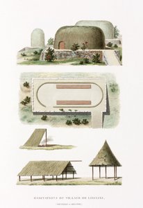 建築 リキリキの村の建物 作： Frederick (attr. to) Barnard