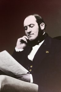 ジョルジュ・ユージン・オスマン男爵。 1865年頃（白黒写真） 作： . .