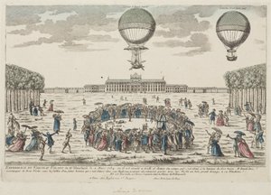 ブランシャールの気球による初登頂（1784年3月2日