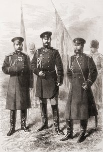 露土戦争中のコーカサス陸軍参謀総長 (1877-1878) 作： . .