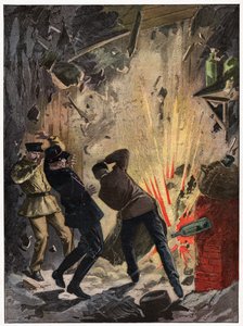実験室での爆発 作： . .