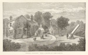 Fireside, Patricroft」James Nasmythのドローイングの後、1840年頃 作： Frederick (attr. to) Barnard