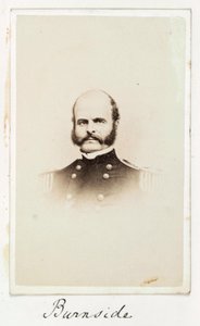 バーンサイド将軍、1863年頃 作： Frederick (attr. to) Barnard