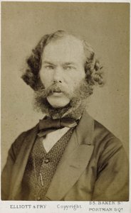 ジョージ・ヘンリー・ルイス（イギリスの作家・哲学者）1865年～1878年頃 作： Ferdinand Georg Waldmuller