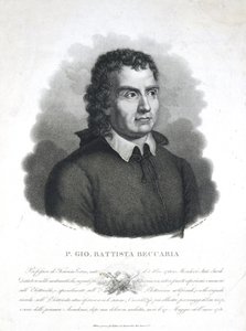 ジャンバティスタ・ベッカリーア（イタリアの聖職者、科学者 作： Frederick (attr. to) Barnard