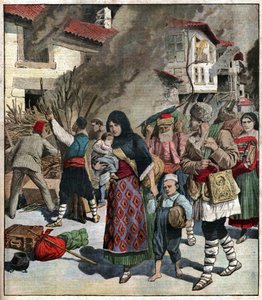 Guerre des Balkans.第一次バルカン戦争