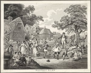 ハーベスト・ホーム」1810-1820年頃 作： Frederick (attr. to) Barnard