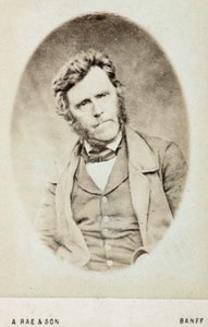 ヒュー・ミラー（スコットランドの地質学者）1850年代頃 作： Ferdinand Georg Waldmuller