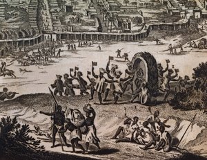 ブラマスの地にあるローンゴの住人（『ア フリカの記録』からの抜粋 作： Georg Carl Heinrich Dollmann