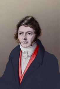 ジャン・フランソワ・シャンポリオン。 1850年頃（彫刻） 作： . .