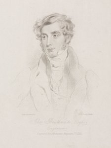 ジョン・ブレイスウェイト、イギリスのエンジニア、1830年頃 作： Frederick (attr. to) Barnard