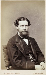 エイブバリー男爵、ジョン・ラボック、1870年頃 作： Ferdinand Georg Waldmuller