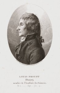 ジョセフ・ルイ・プルースト、フランスの化学者、1795年頃 作： Frederick (attr. to) Barnard