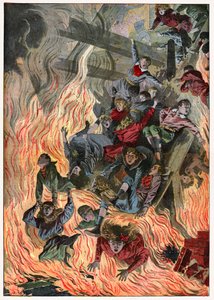レイクビュー校火事 作： . .