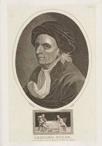 レオンハルト・オイラー、数学者、1770年代頃 作： Frederick (attr. to) Barnard
