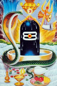 リンガムは、ヒンドゥー教の神シヴァの陰茎を表しています。