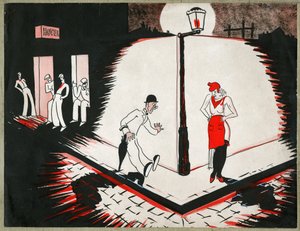 売春婦としてのマリアンヌ、1930年頃 作： 。 。