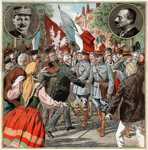 Maxime Weygand en Pologne.ポーランドのマキシム・ヴェイガン 作： Ferdinand Georg Waldmuller