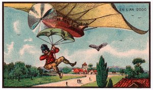 パラシュート、1910年頃 作： . .