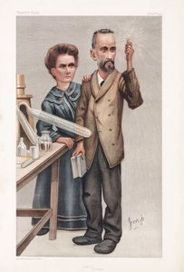 ピエール＆マリー・キュリー（フランスの物理学者 作： Henry Charles Fehr