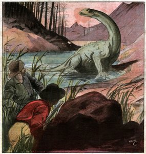 Plesiosaure。プレシオザウルス 作： John Pardon