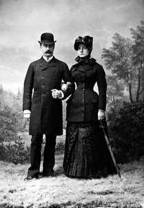 カップルの肖像 作： Henry Charles Fehr