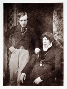 チャールズ・カークパトリック・シャープ（1781-1851）と同僚のポートレート 作： John Pardon