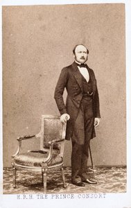 ヴィクトリア女王の妃であるアルバート王子、1860年頃 作： Frederick (attr. to) Barnard