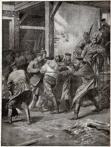 第一次世界大戦中のロシア人捕虜。第一次世界大戦中のロシア人捕虜。 作： Ferdinand Georg Waldmuller