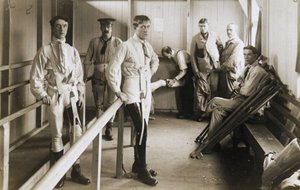 義足 義足を履く兵士たち 1915-1918年頃 作： Ferdinand Georg Waldmuller