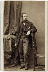 ロバート・ルーカス・チャンス（ガラス製造業）1850年頃 作： Ferdinand Georg Waldmuller