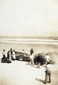 サー・マルコム・キャンベル（イギリスのスポーツマン、レーサー 作： Ferdinand Georg Waldmuller