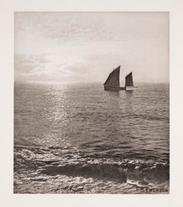 海上の日の出 作： Frederick (attr. to) Barnard