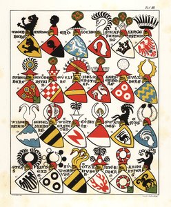 スイスの紋章（1346年頃 作： John Pardon