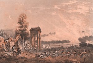 ロンバルディア州のマゼンタ墓地の撮影 作： William Walcutt