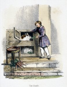 The Hutch」1845年頃 作： Frederick (attr. to) Barnard