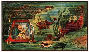 海の画家の下、1910年頃 作： . .