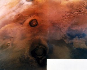 火星の表面にある火山 作： Frederick (attr. to) Barnard