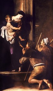 ロレートの聖母 作： Michelangelo Merisi da  Caravaggio